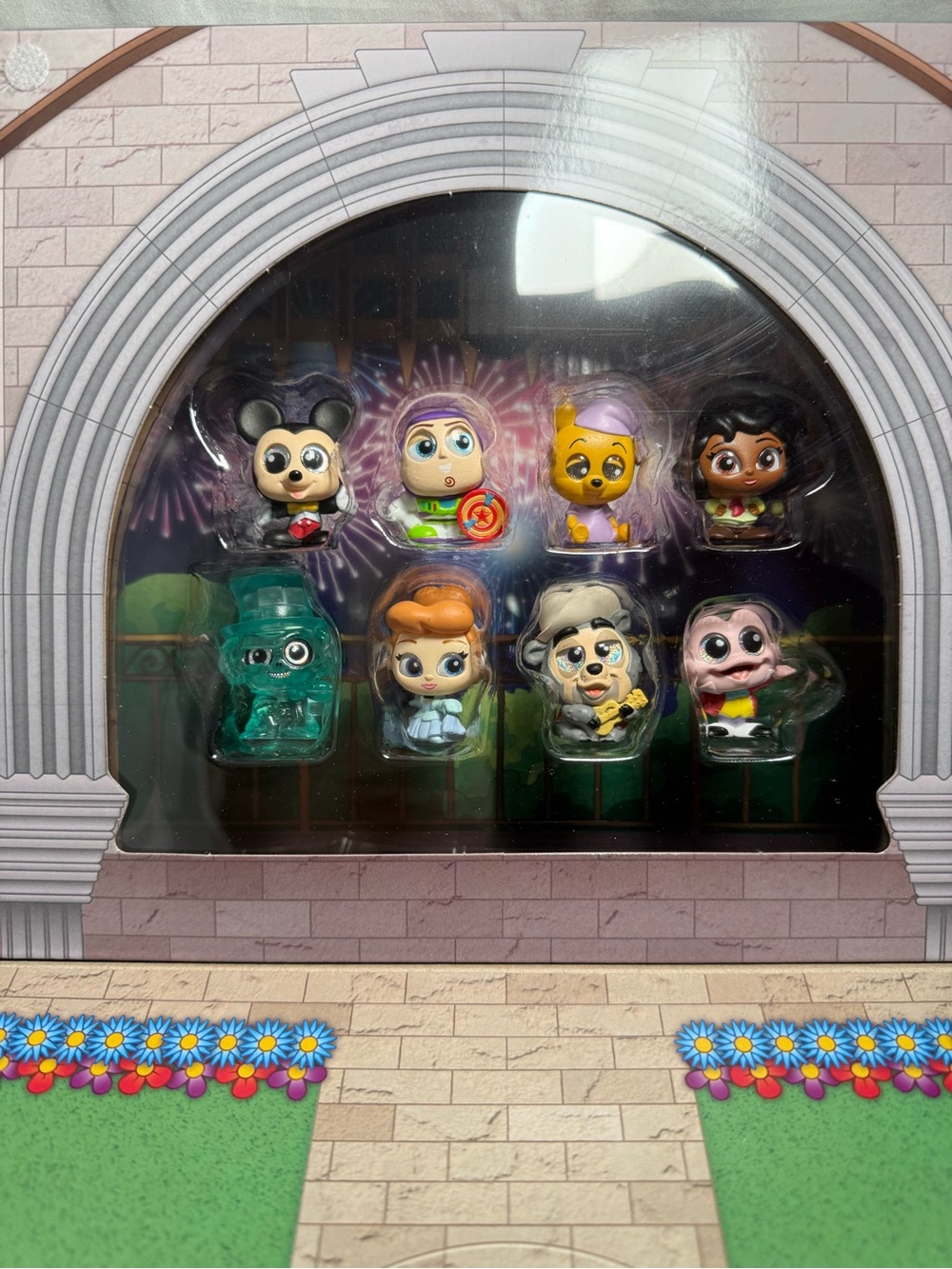 Disney Parks Doorables Set of 8 Figures Series 8 Mr Toad hatbox Ghost Big Al NEW
